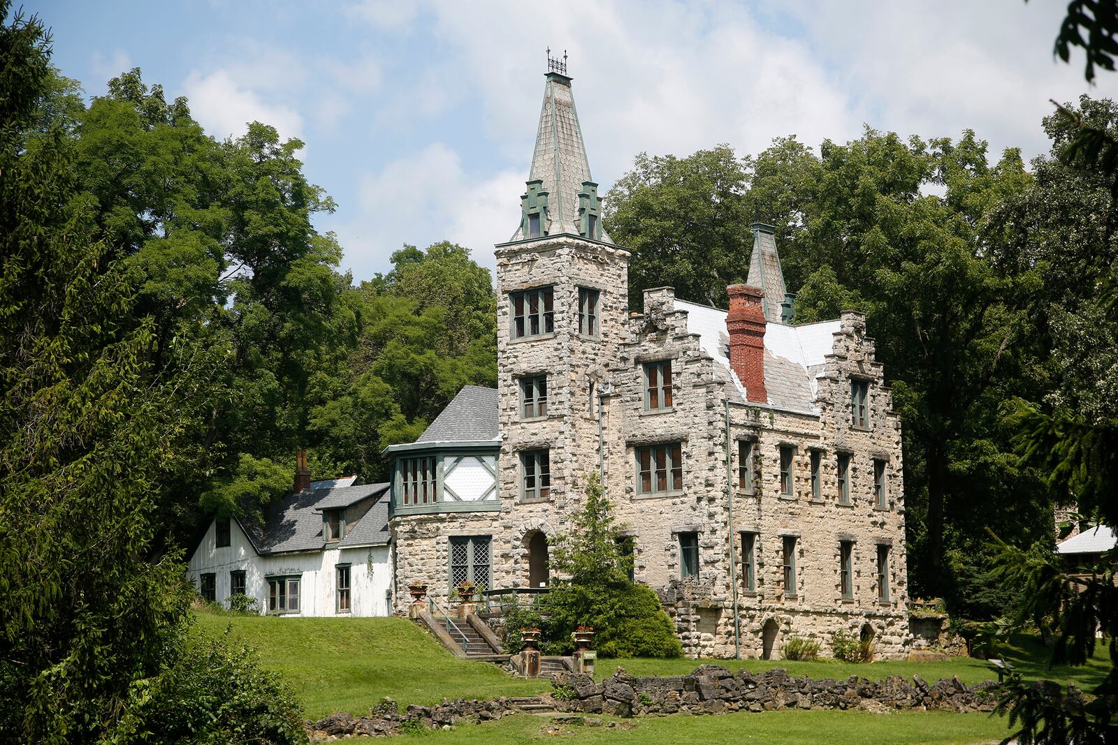 Mac-O-Chee is one of the Piatt Castles in West Liberty. It was built by Donn Piatt, a famed journalist and diplomat. LISA POWELL / STAFF