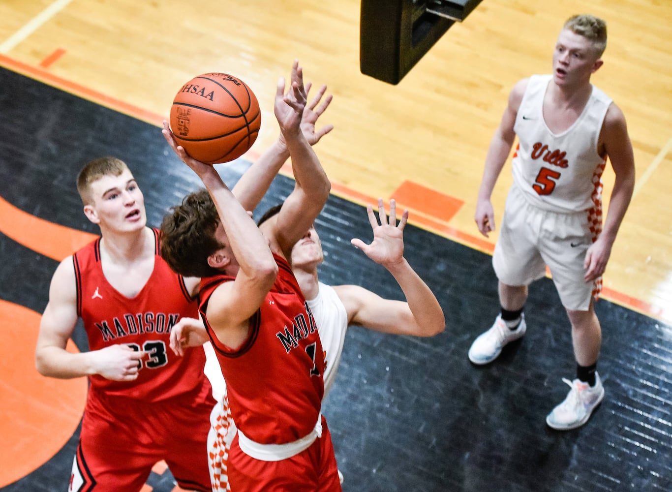 Waynesville vs Madison basketball