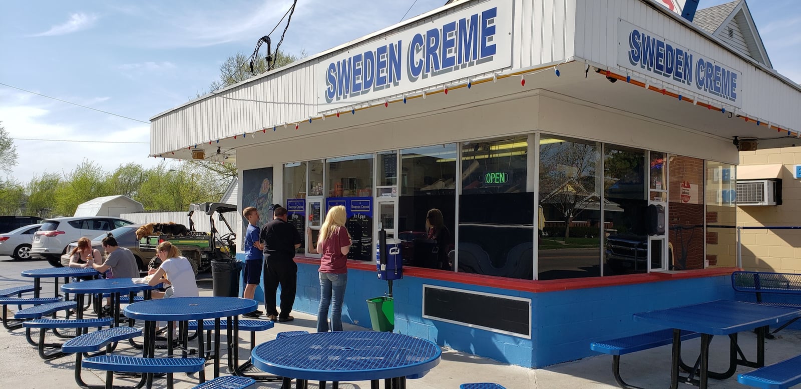 Sweden Creme is located at 2047 Pleasant Ave. in Hamilton's Lindenwald neighborhood. ERIC SCHWARTZBERG/STAFF