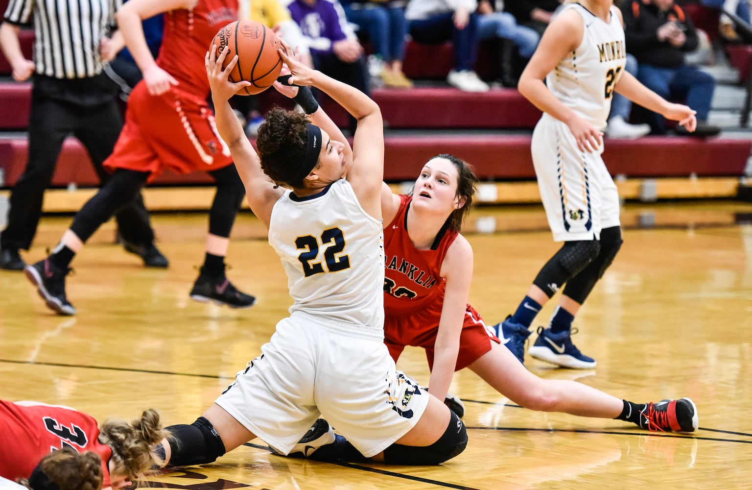 Franklin vs Monroe Girls Basketball