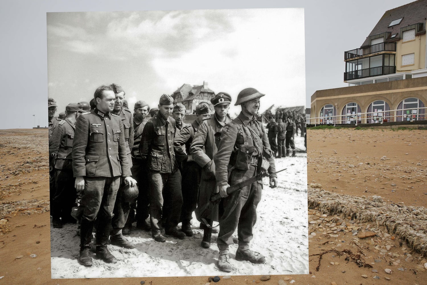 Photos: D-Day invasion then and now