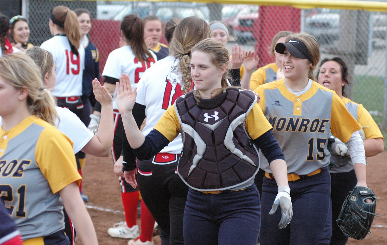 PHOTOS: Monroe Vs. Franklin High School Softball