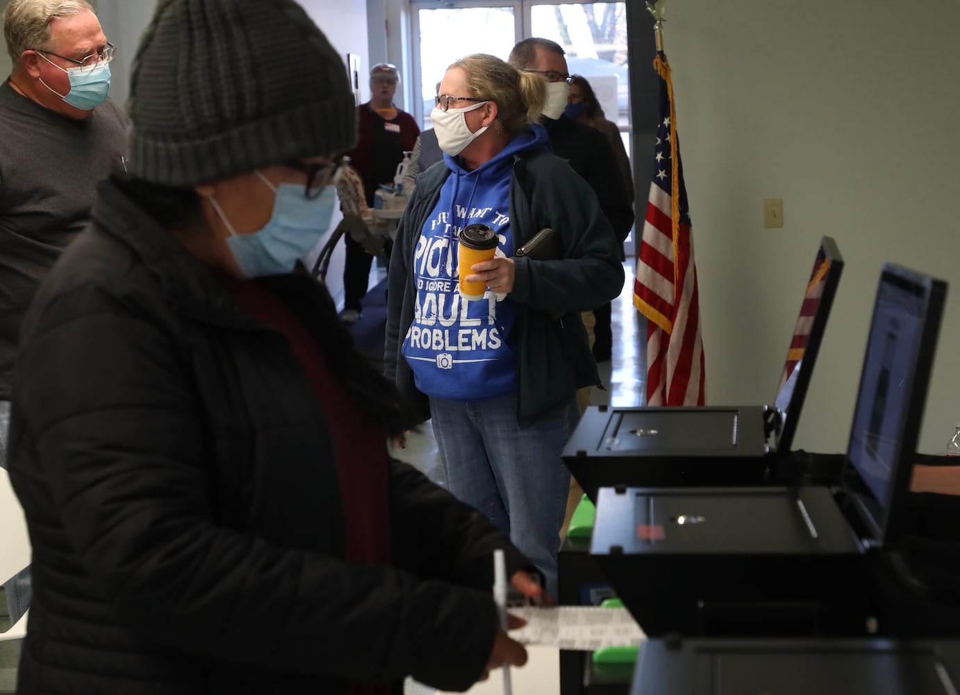 Voters turn out for Election Day on Tuesday