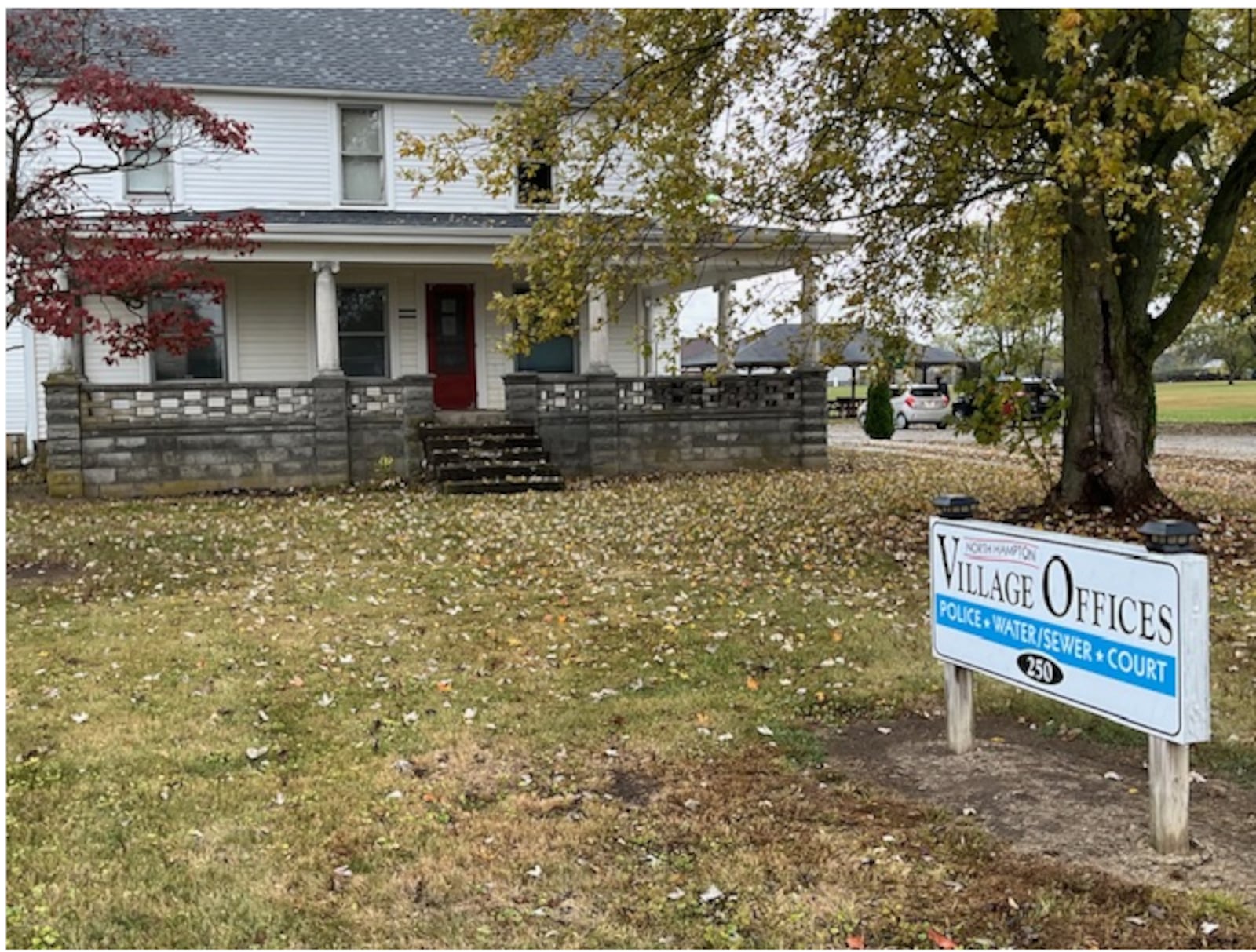 This is the front of the North Hampton Village Offices, 250 W. Clark St. The local mayor's court is in session twice a month. ED RICHTER/STAFF