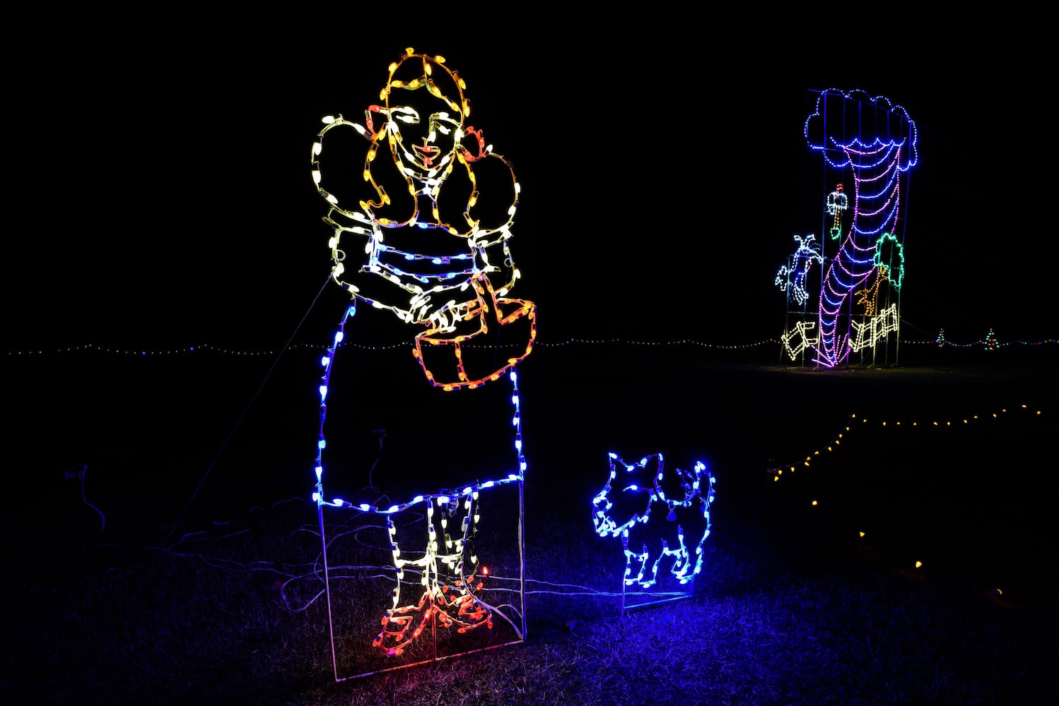 PHOTOS: Fort Saint Clair Whispering Christmas light display in Eaton