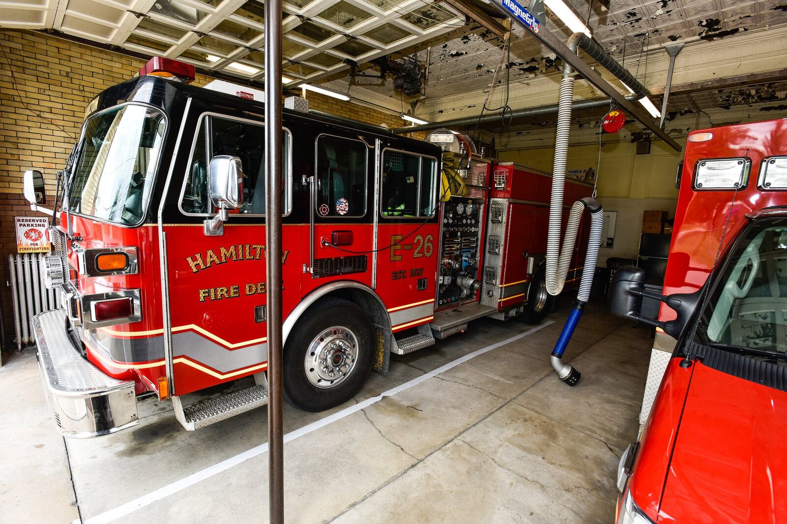 Hamilton Fire Department Station 26 on Laurel Avenue in Lindenwald is the oldest station still being used in the city. It was built in 1910.