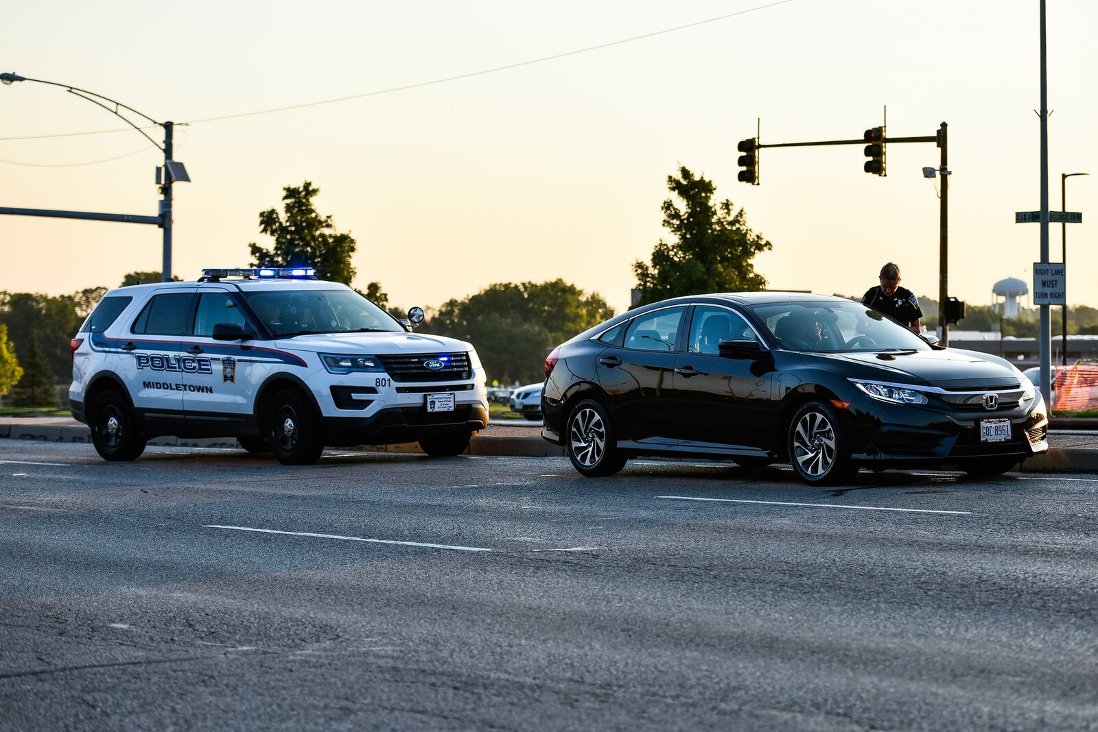 Middletown police and the Ohio State Highway Patrol have teamed up to crack down on speeding in school zones around the city. 