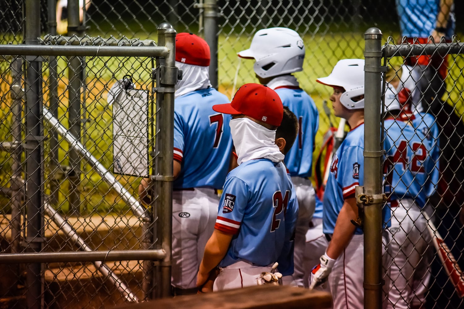 Youth baseball teams get back in action just after midnight