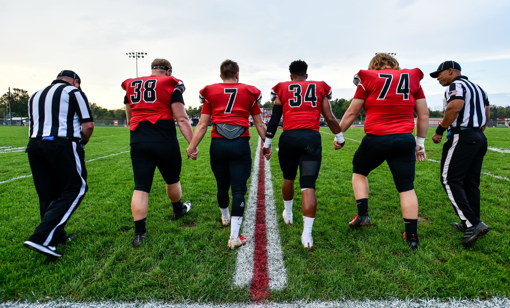 Madison vs Carlisle football