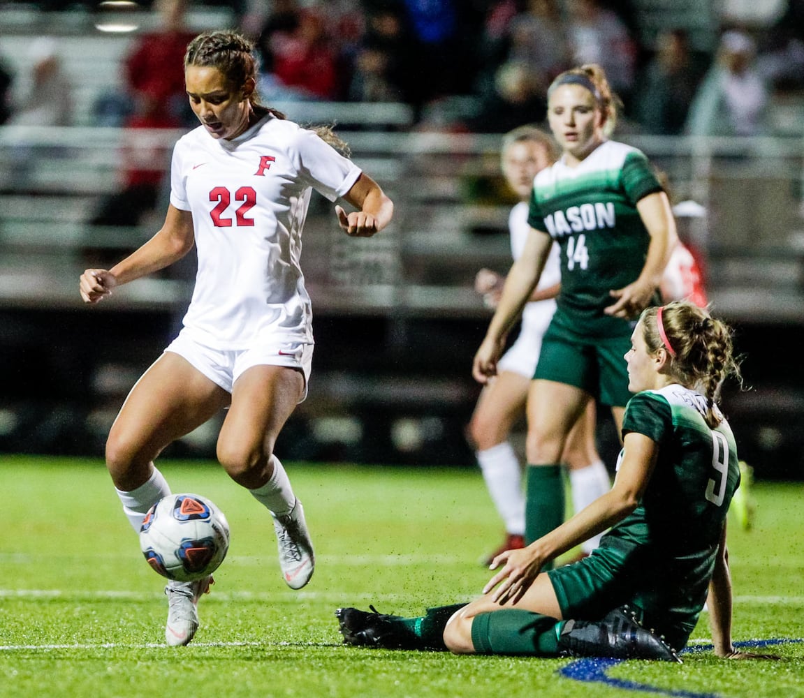 Mason vs Fairfield girls soccer