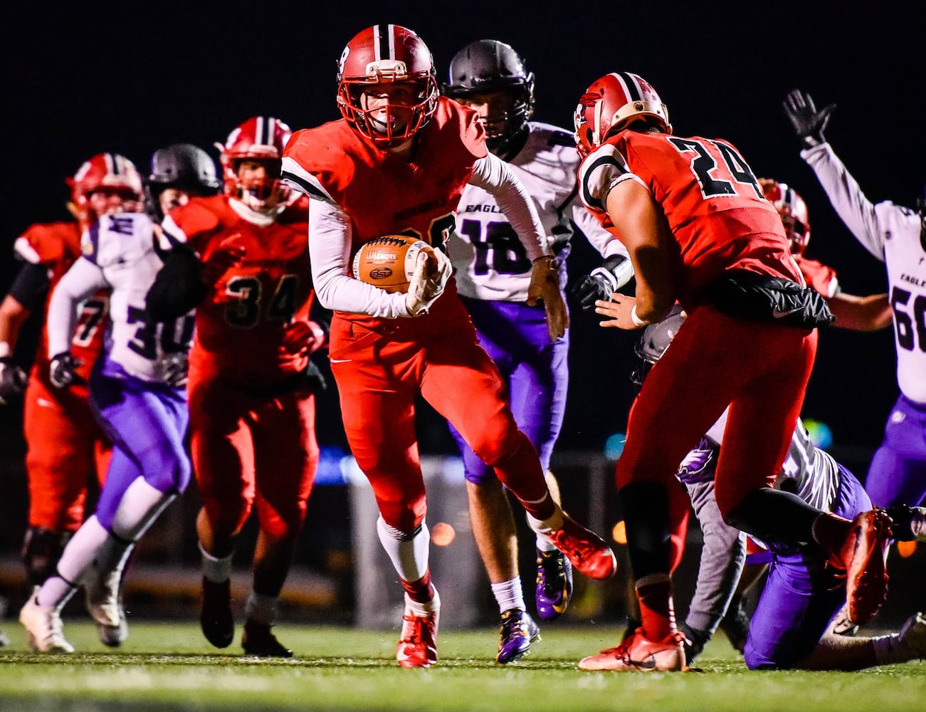 Madison vs CHCA playoff football