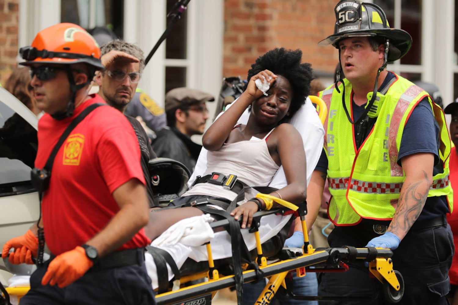 violence at 'unite the right' rally