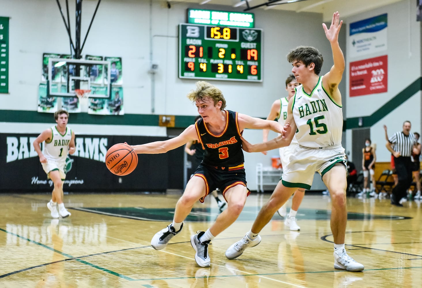 121120 Badin vs Fenwick basketball