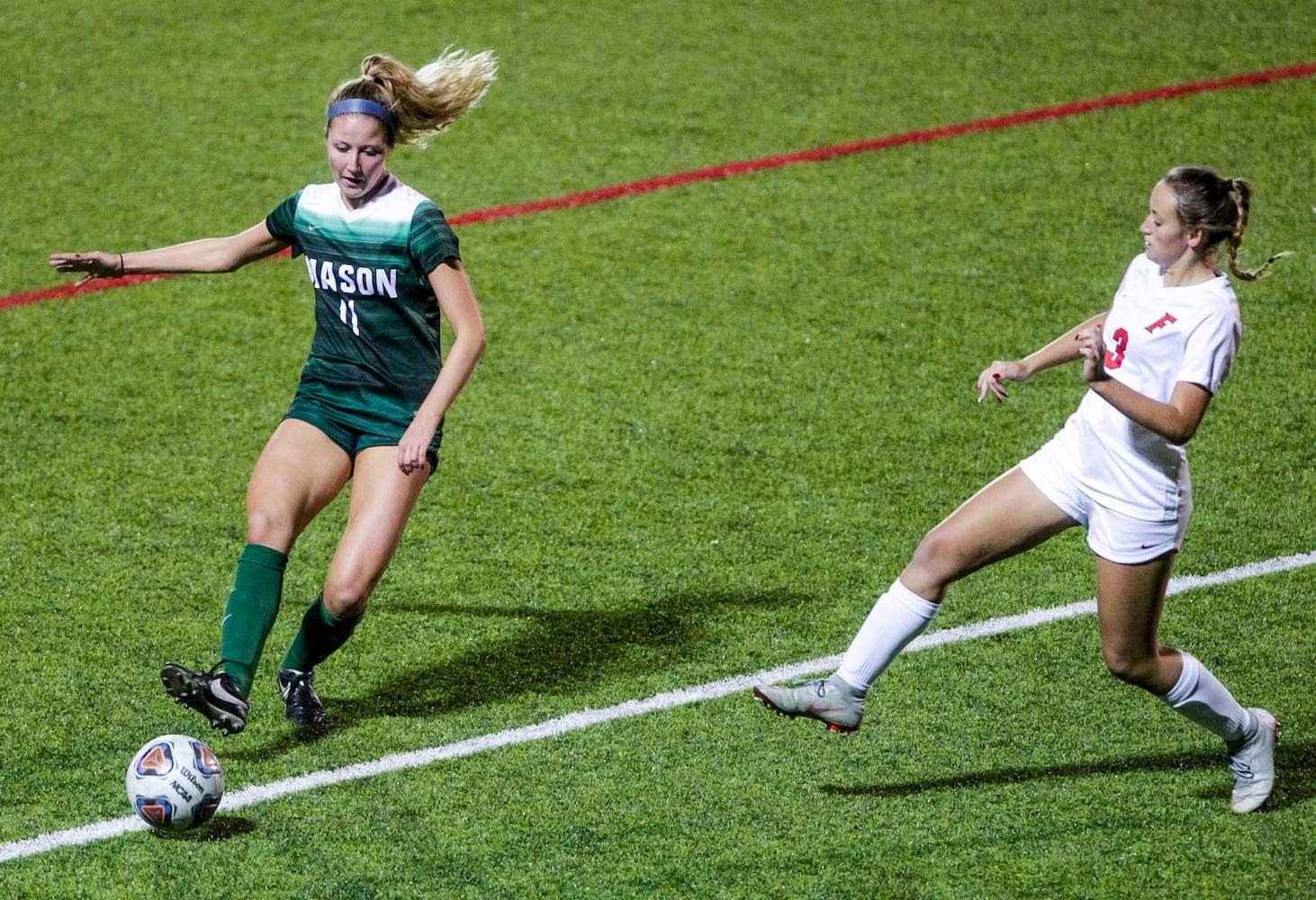 Mason vs Fairfield girls soccer