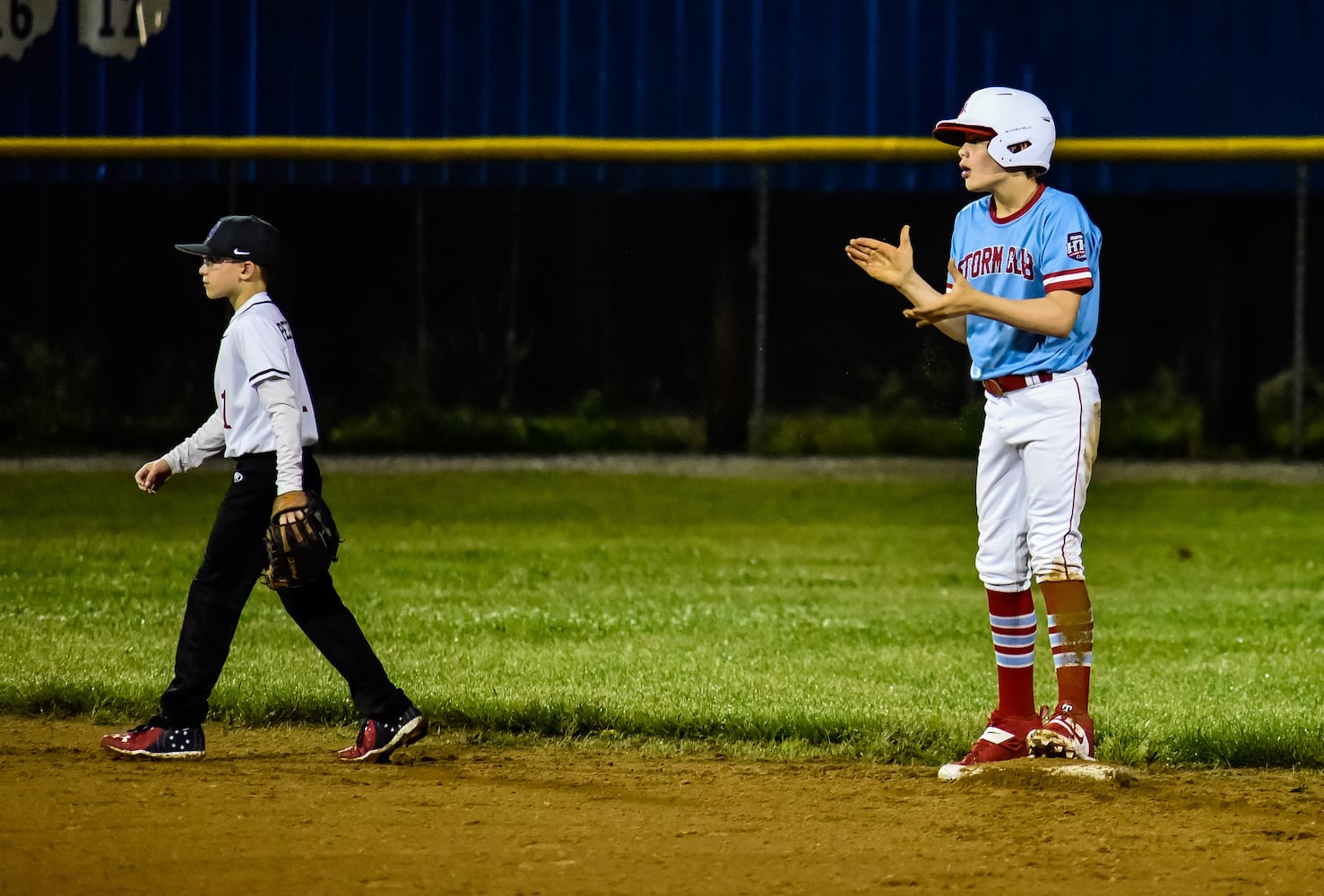 Youth baseball teams get back in action just after midnight