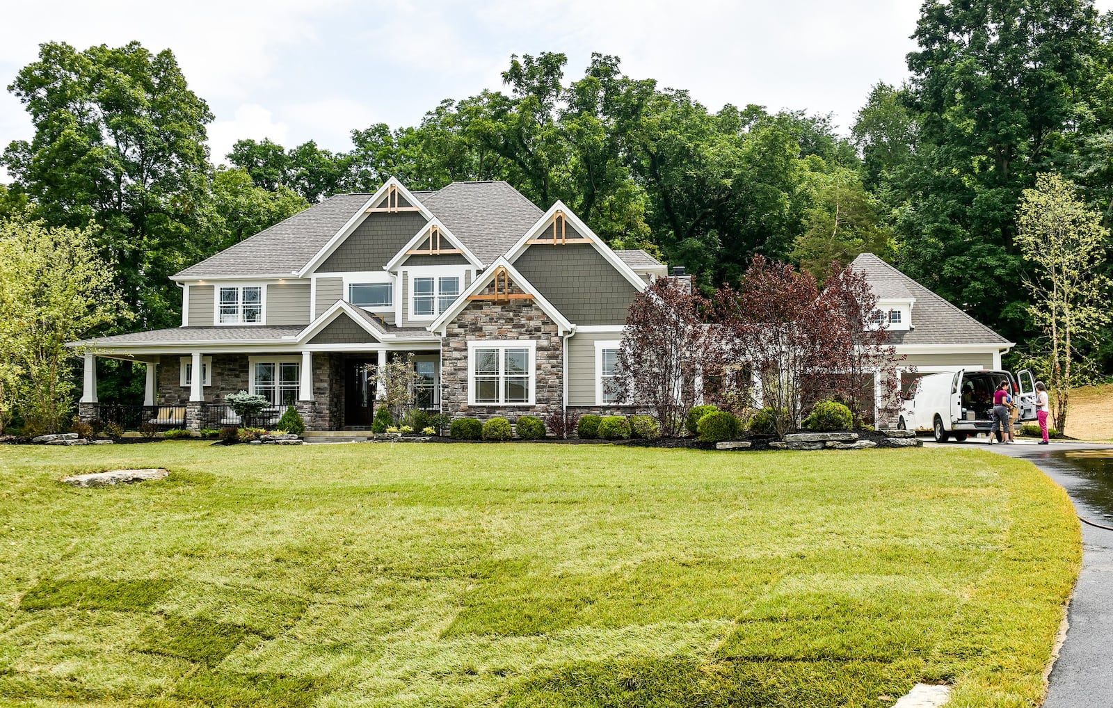 The 4,215-square-foot Shaker Run by Justin Doyle Homes. 