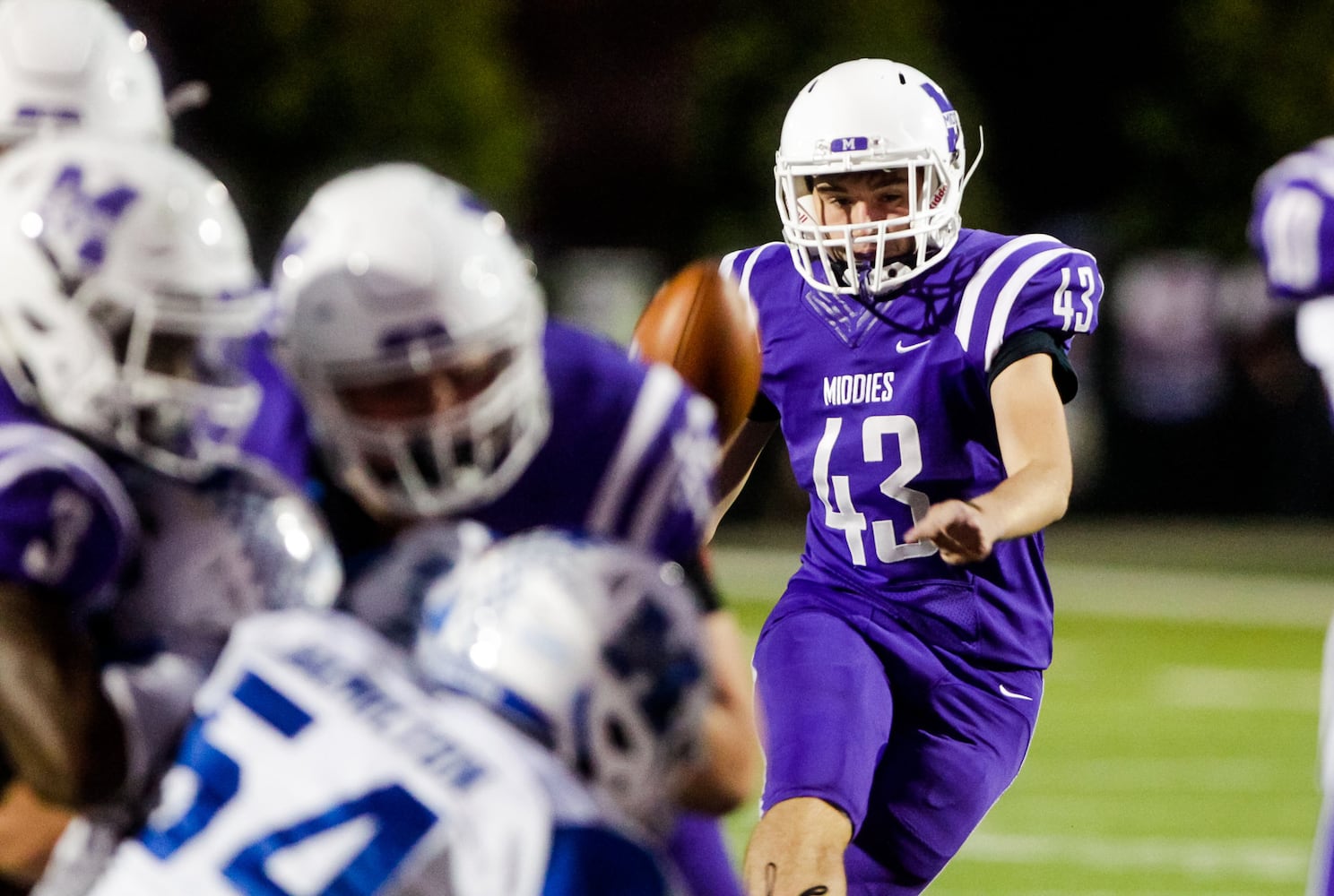 Hamilton Big Blue football beats Middletown Middies Friday, Oct. 19