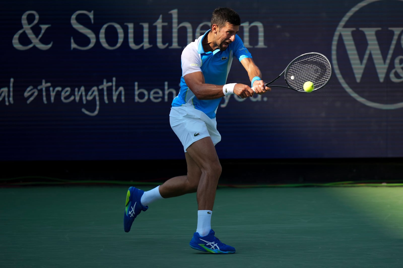 The Cincinnati Open tennis tournament helped increase the economic impact of tourism in Warren County 17% from 2021, the last year the study was conducted, according to the Warren County Convention & Visitors Bureau.(AP Photo/Aaron Doster)