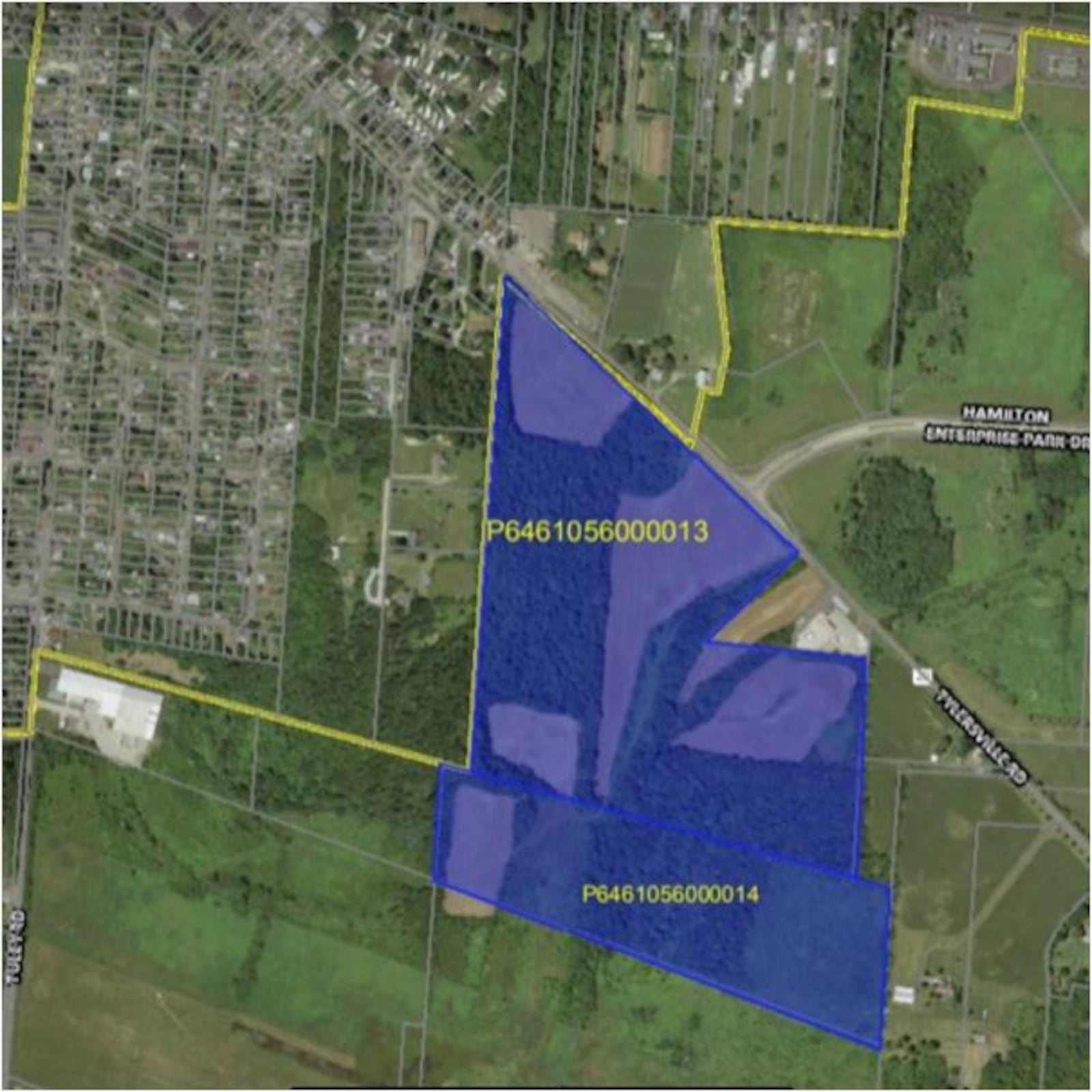 Hamilton City Council on Wednesday approved the $1.5 million purchase of 86 acres of land, citing the possible need to create green energy on the site. PROVIDED