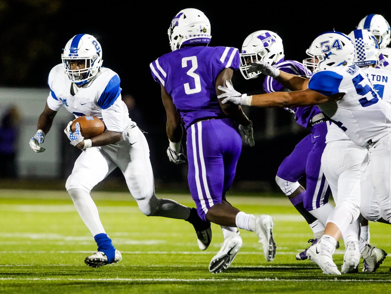 Hamilton Big Blue football beats Middletown Middies Friday, Oct. 19