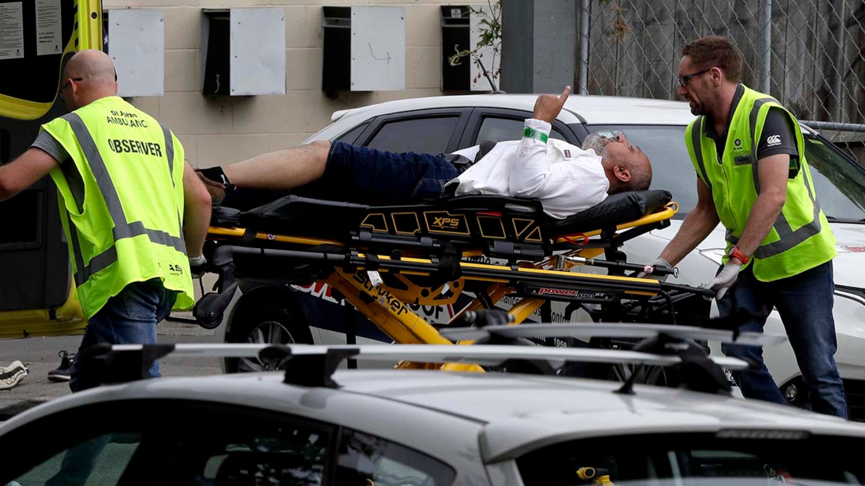 Photos: Mass casualties reported in New Zealand mosque shooting