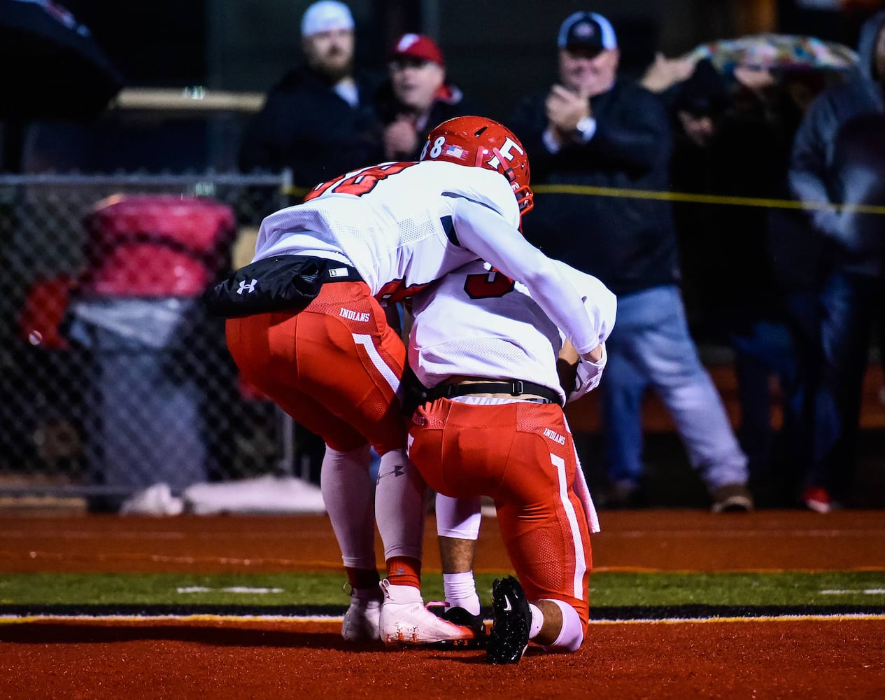 Fairfield vs Milford playoff football