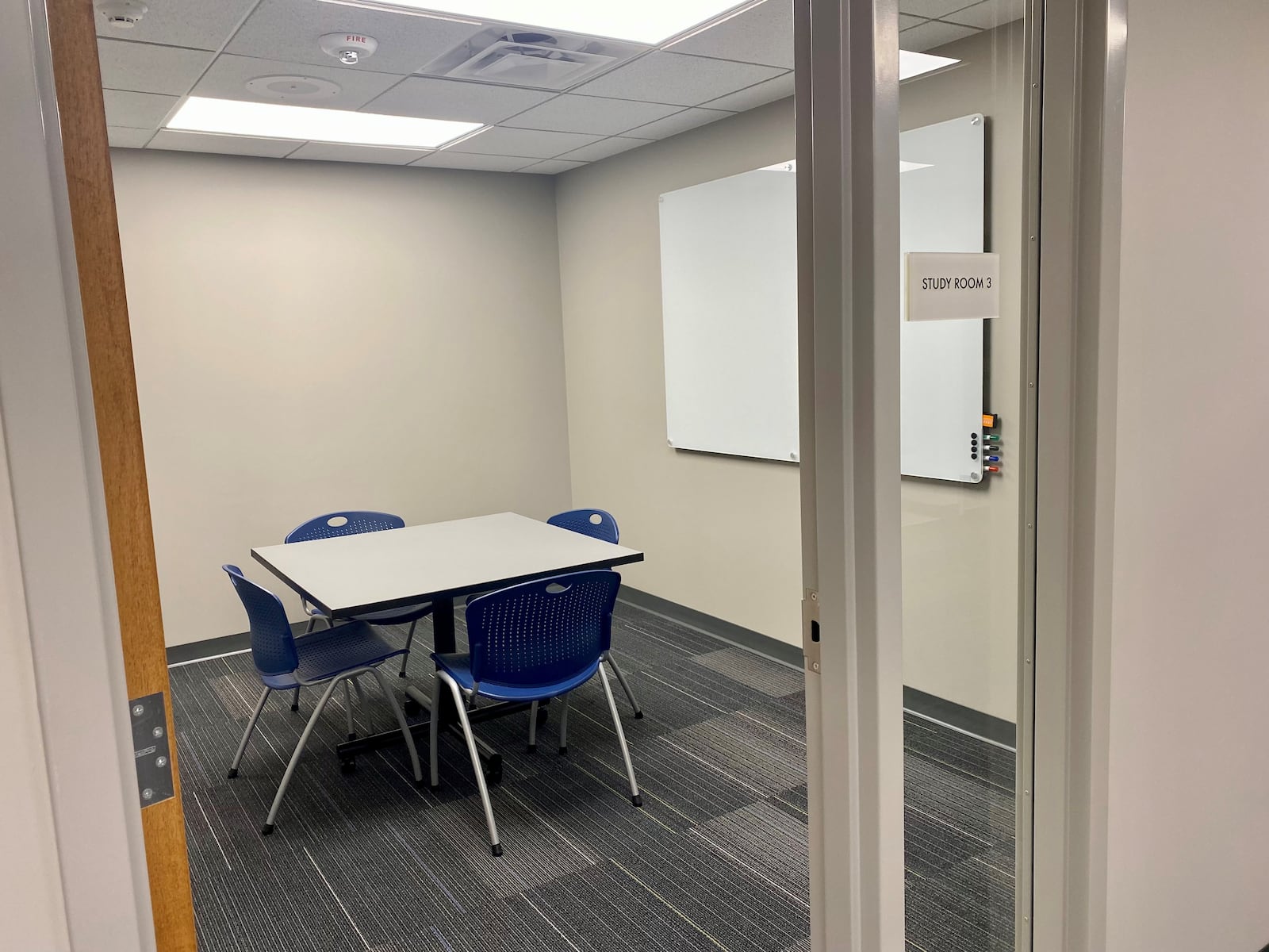 New study rooms will be available when the new $4 million, 4,500 square-foot addition to the Springboro Public Library when it reopens on Sept. 22.  CONTRIBUTED/FRANKLIN-SPRINGBORO PUBLIC LIBRARY SYSTEM