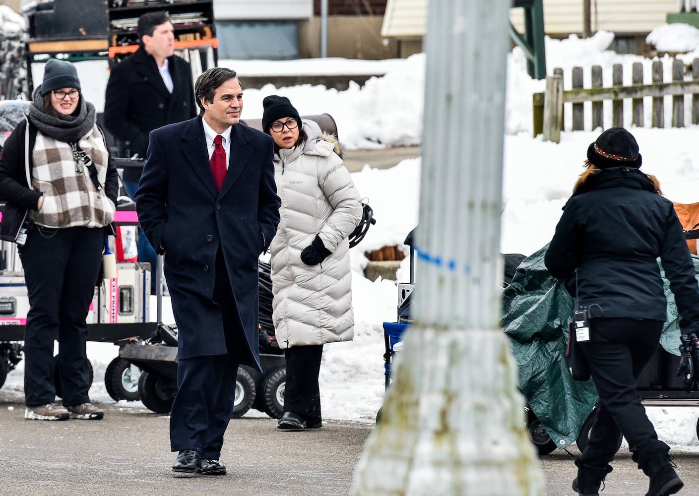 Movie starring Mark Ruffalo and Anne Hathaway filming in Hamilton