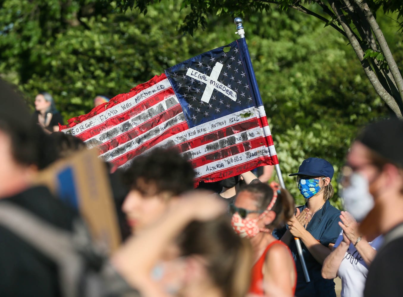 PHOTOS Crowd gathers at West Chester protest