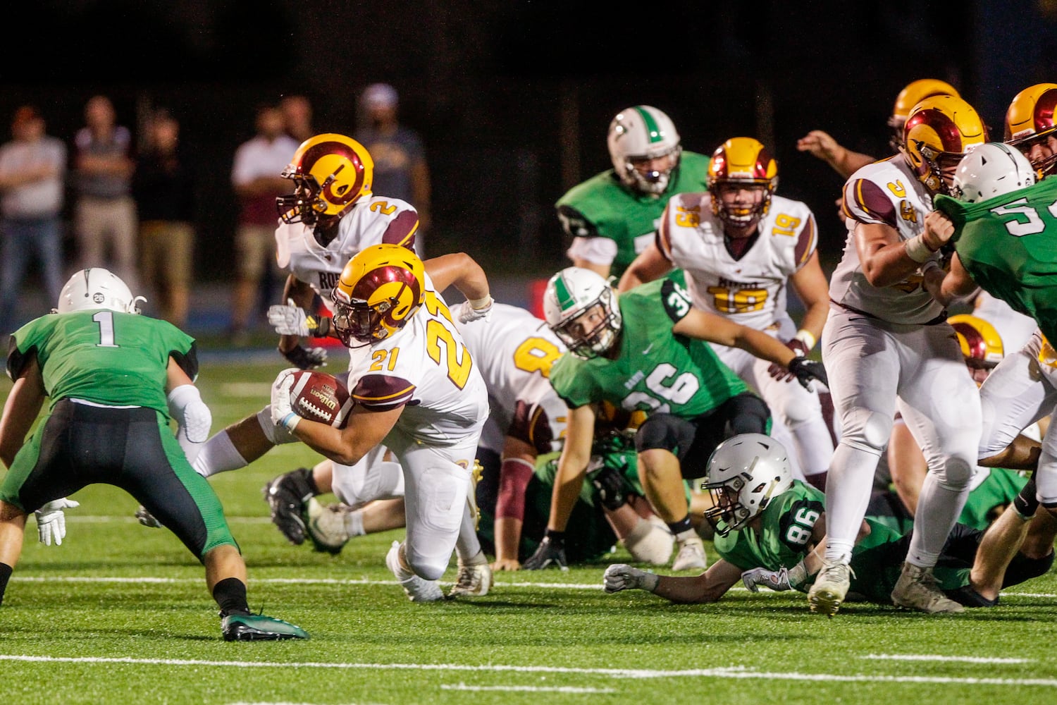 Ross beats Badin 20-19 in season opener football