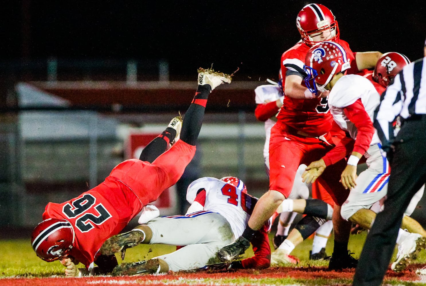 Madison vs Portsmouth playoff football