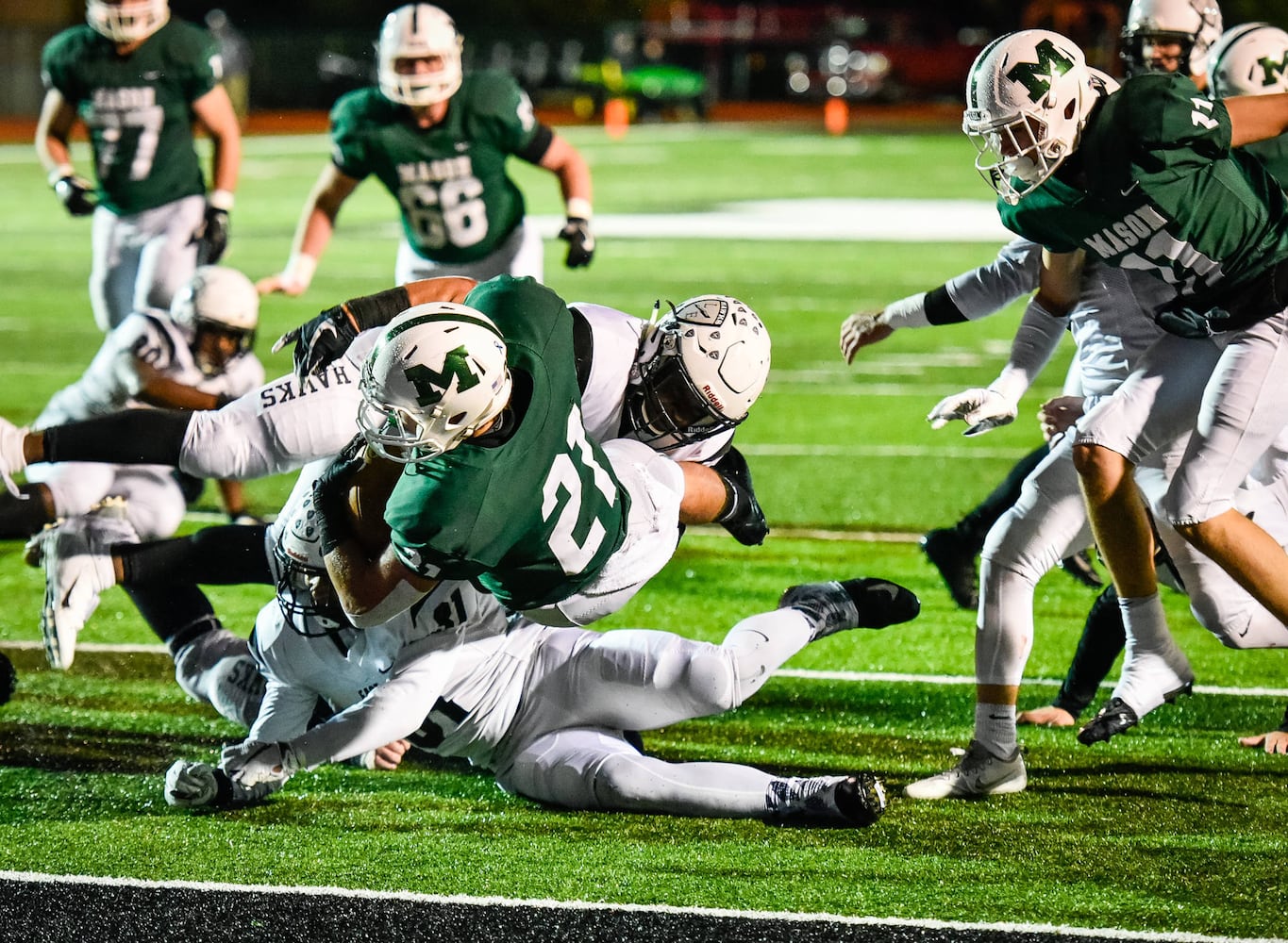 Lakota East vs Mason playoff football