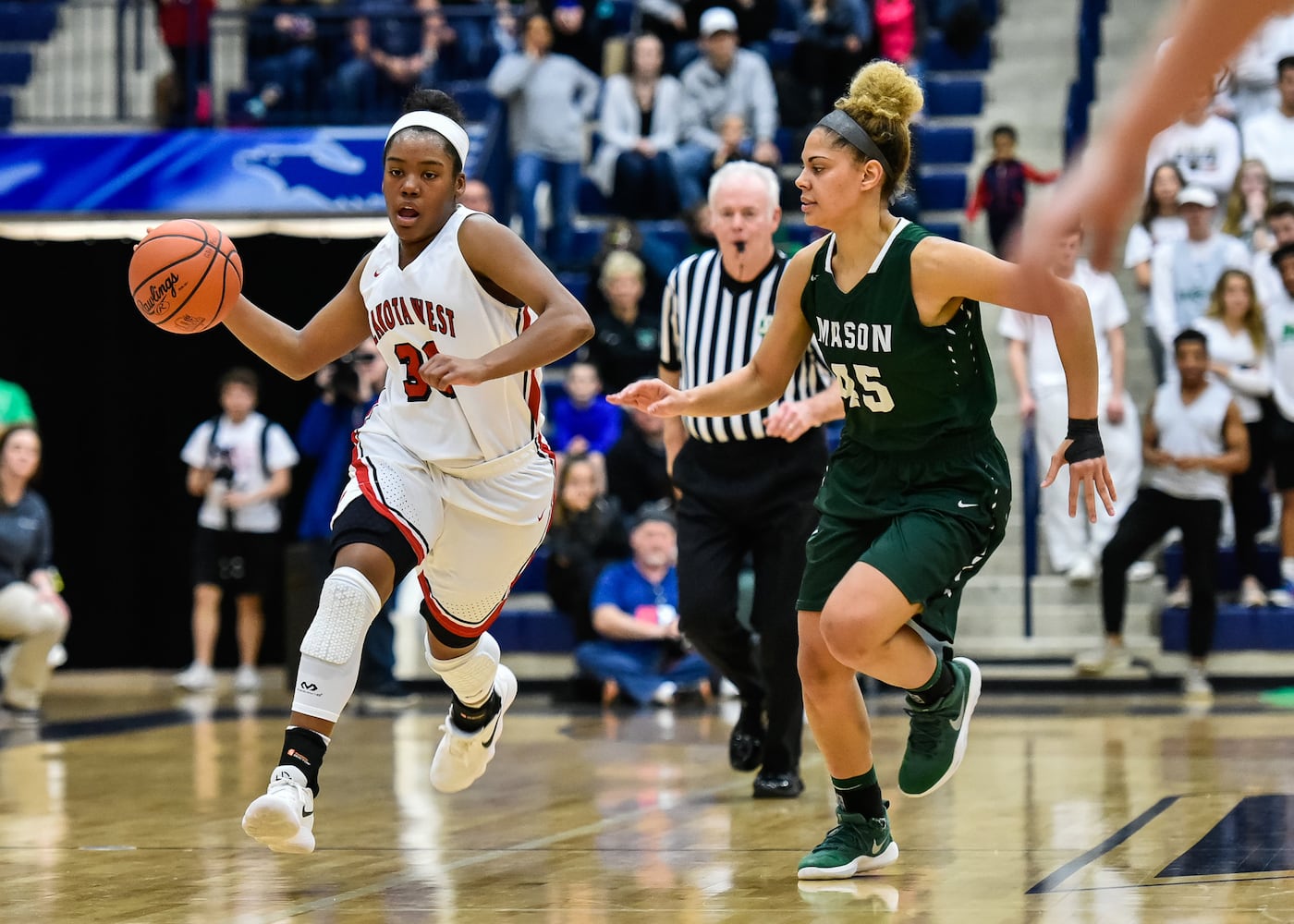 Mason vs Lakota West girls basketball