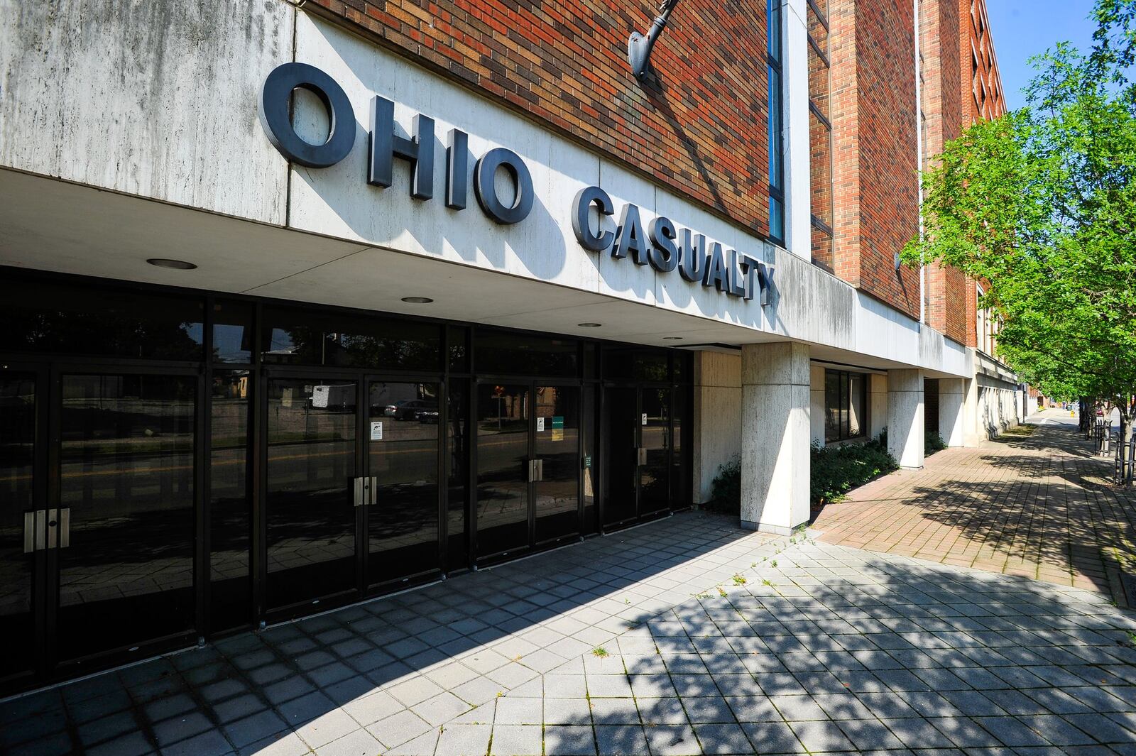 The former Ohio Casualty building in Hamilton. NICK GRAHAM/STAFF