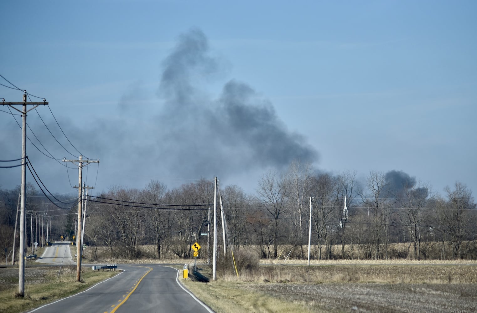 PHOTOS Massive fire at Wholesale Tire Mart in Morgan Township