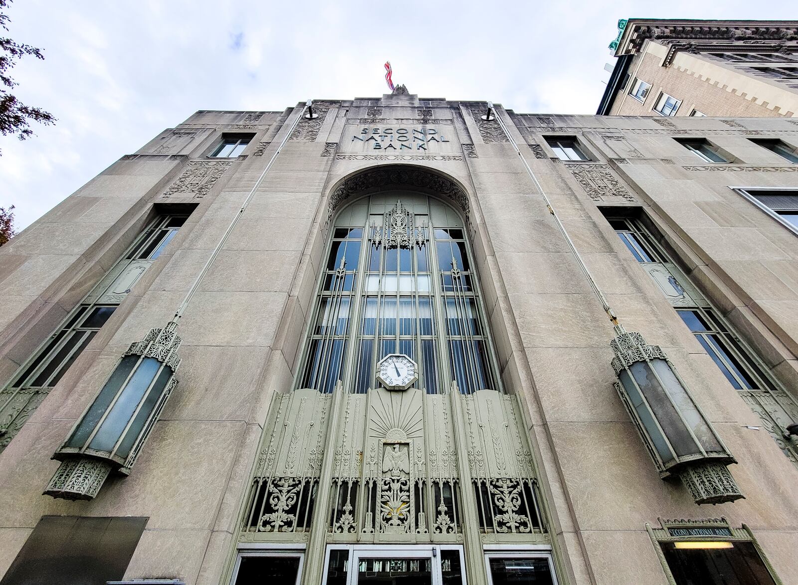 The historic Second National Bank building on High Street in Hamilton was occupied by US Bank until recently. NICK GRAHAM / STAFF