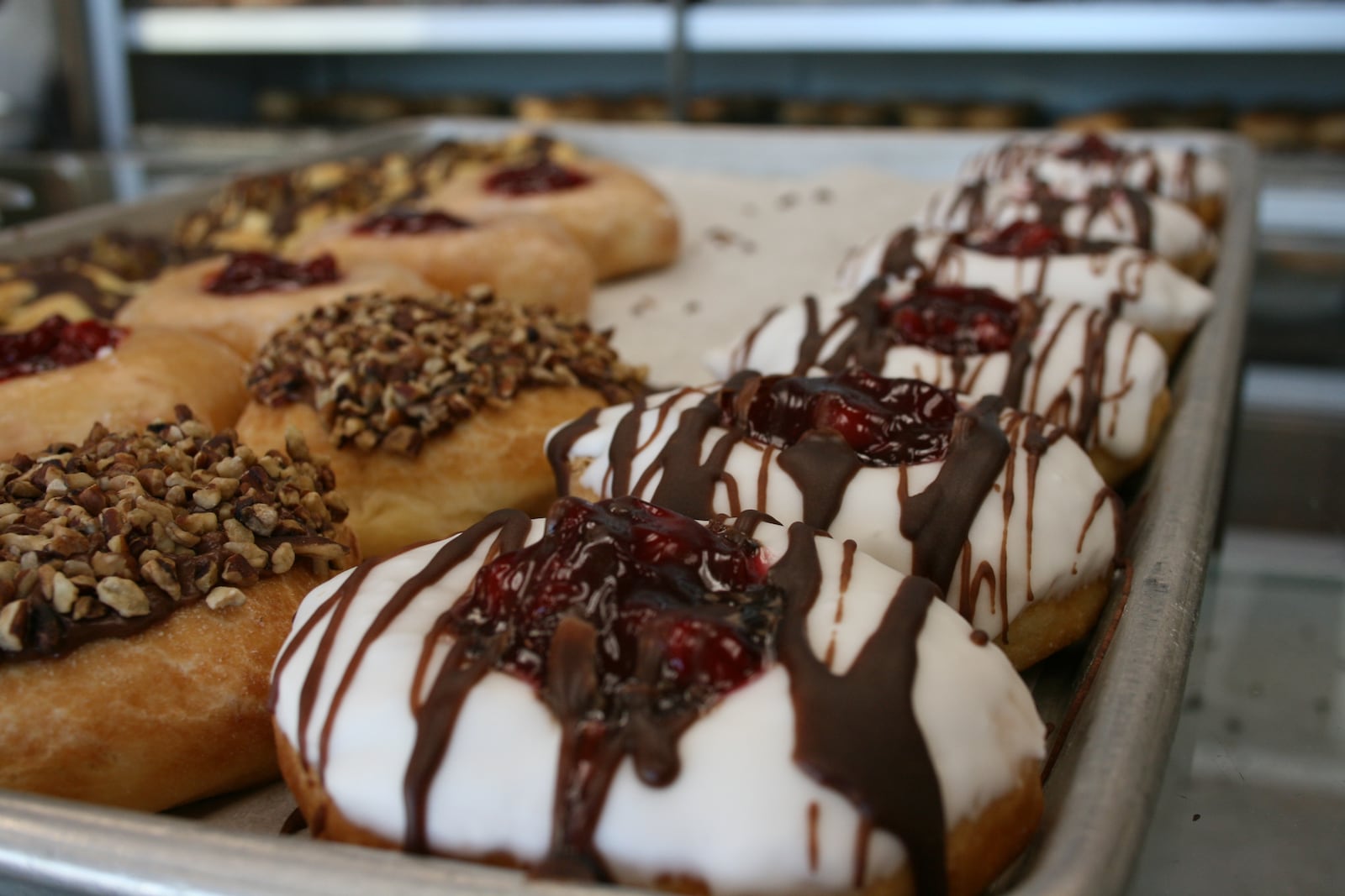 Some of the sweet treats from Milton’s Donuts in Middletown. CONTRIBUTED