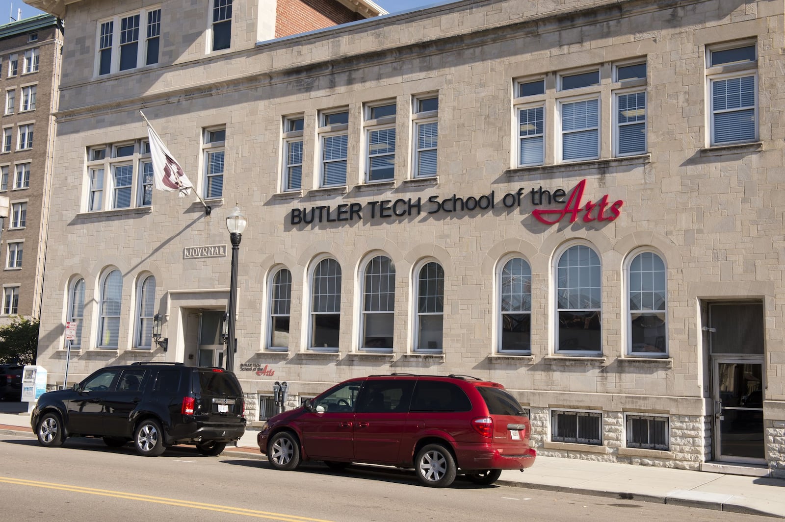 The Butler Tech School of Arts at the former Journal-News building at 228 Court St.