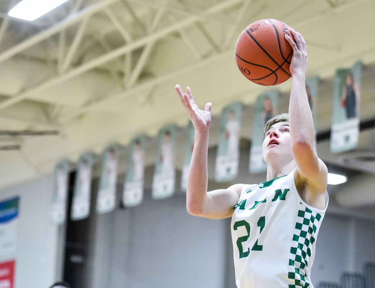 Badin vs Purcell Marian basketball