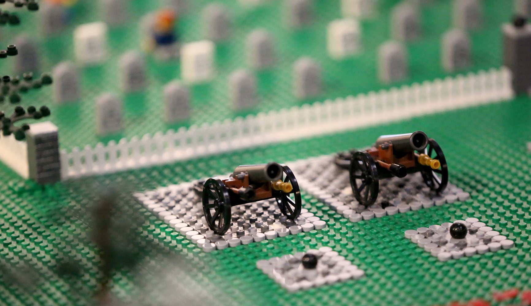 PHOTOS: A million LEGO bricks honor veterans in display at the Air Force Museum