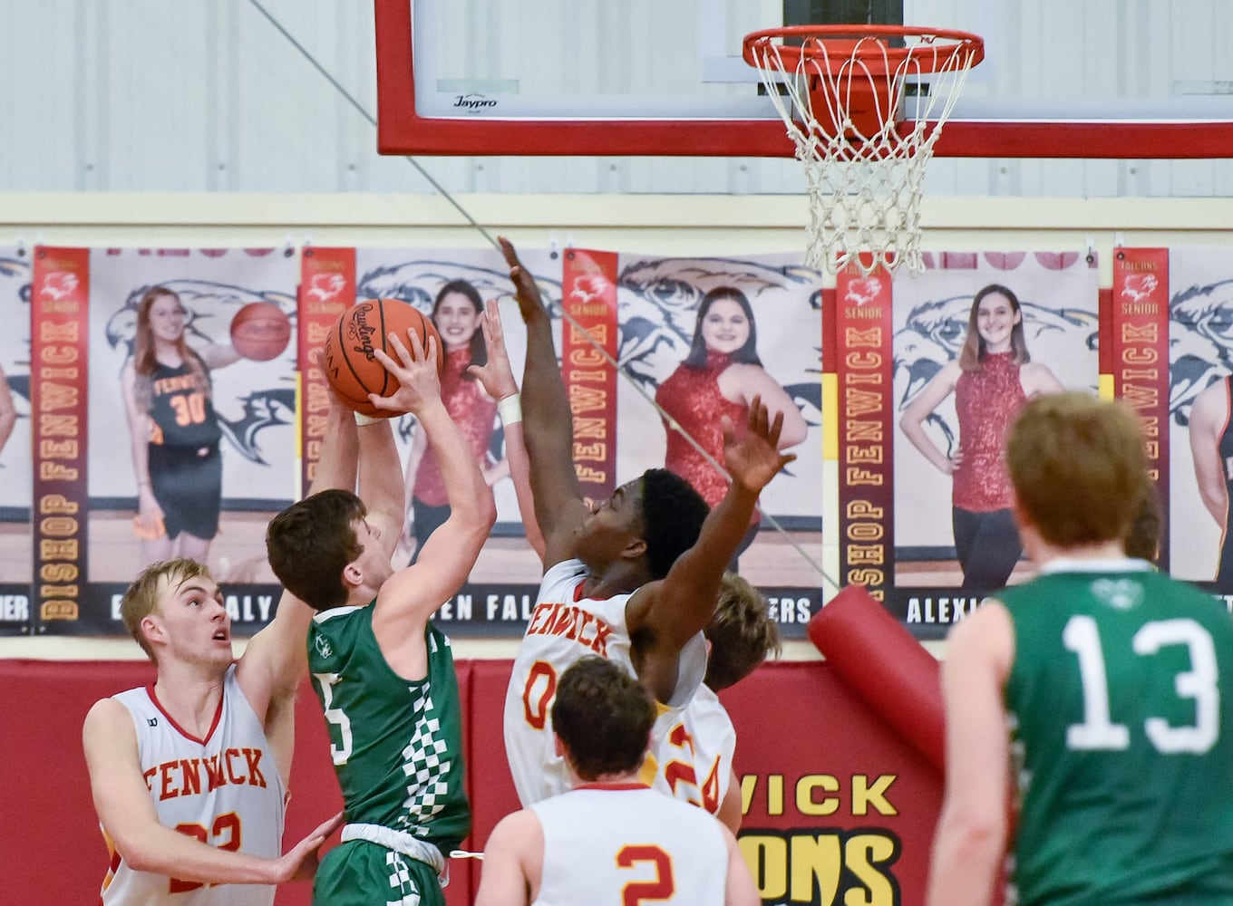 Fenwick vs Badin basketball