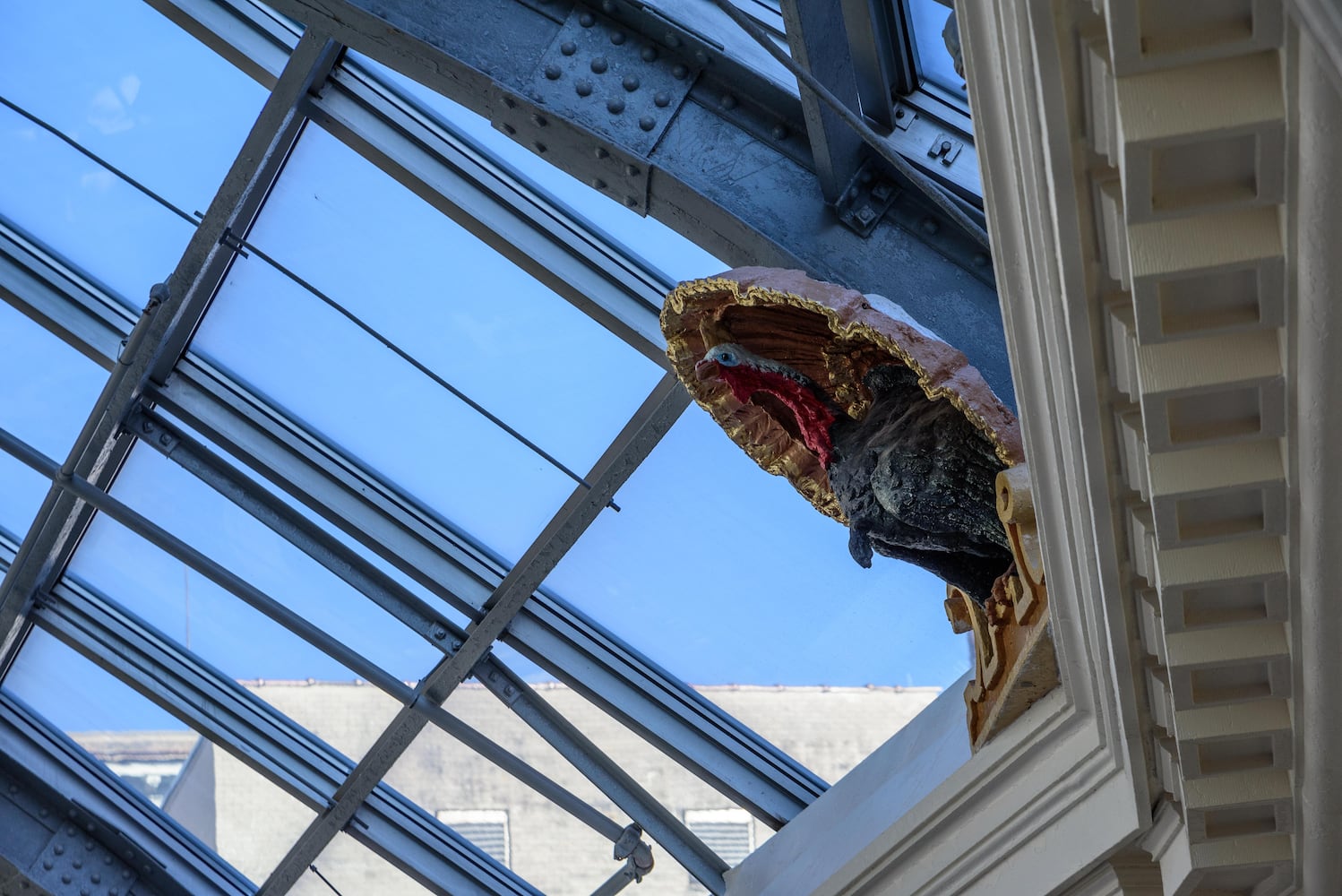 Dayton Arcade construction October 2020