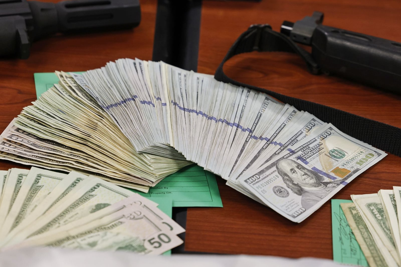 An extensive drug trafficking investigation resulted in the arrest of a Hamilton man and the seizure of drugs, guns and cash, according to the Butler County Sheriff’s Office.