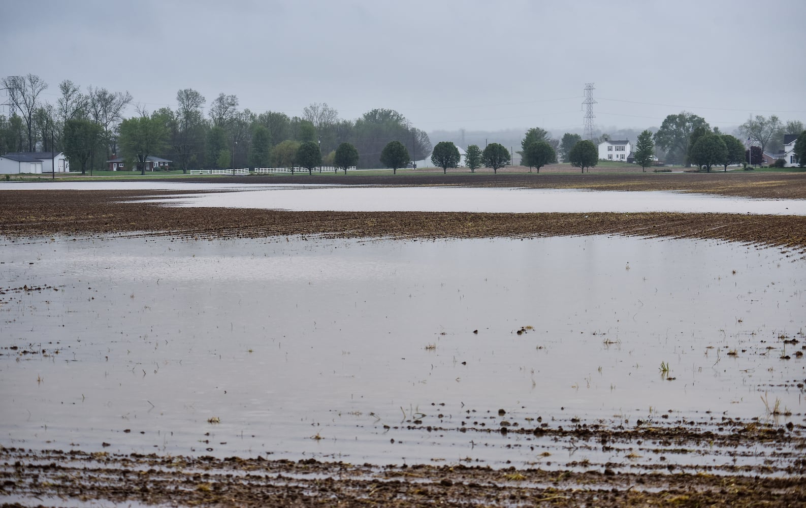 PHOTOS: Heavy rain causes flooding in Butler County