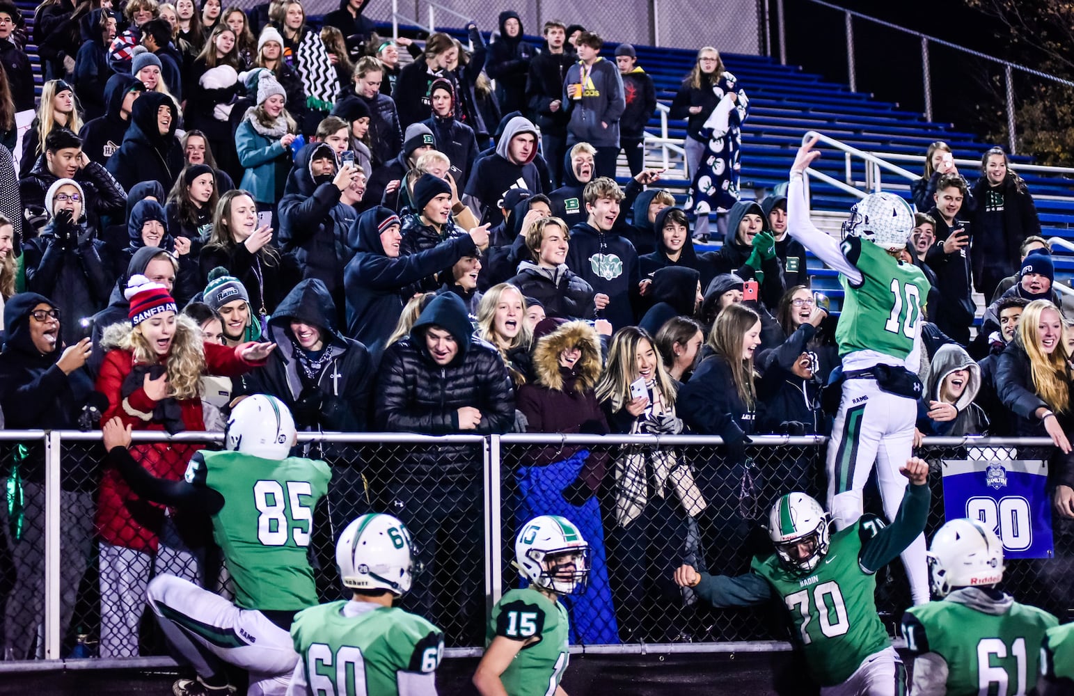 Badin beats Ross in first round of football playoffs