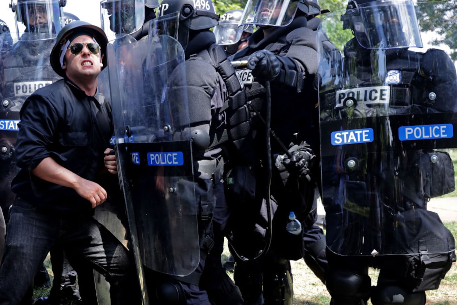 violence at 'unite the right' rally