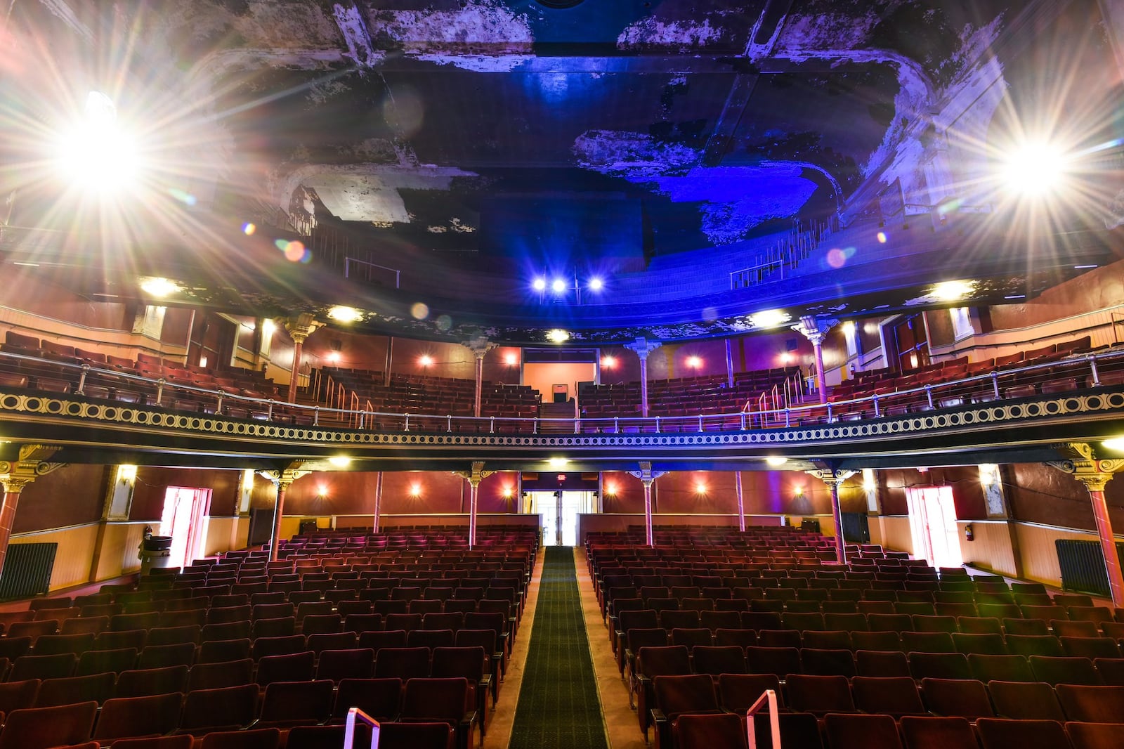 The Sorg Opera House has undergone numerous renovations. The venue will host “Celebrate the Sorg” on Sunday, Sept. 24, a fundraiser concert with a performance by the Butler Philharmonic featuring a 60-piece orchestra. 