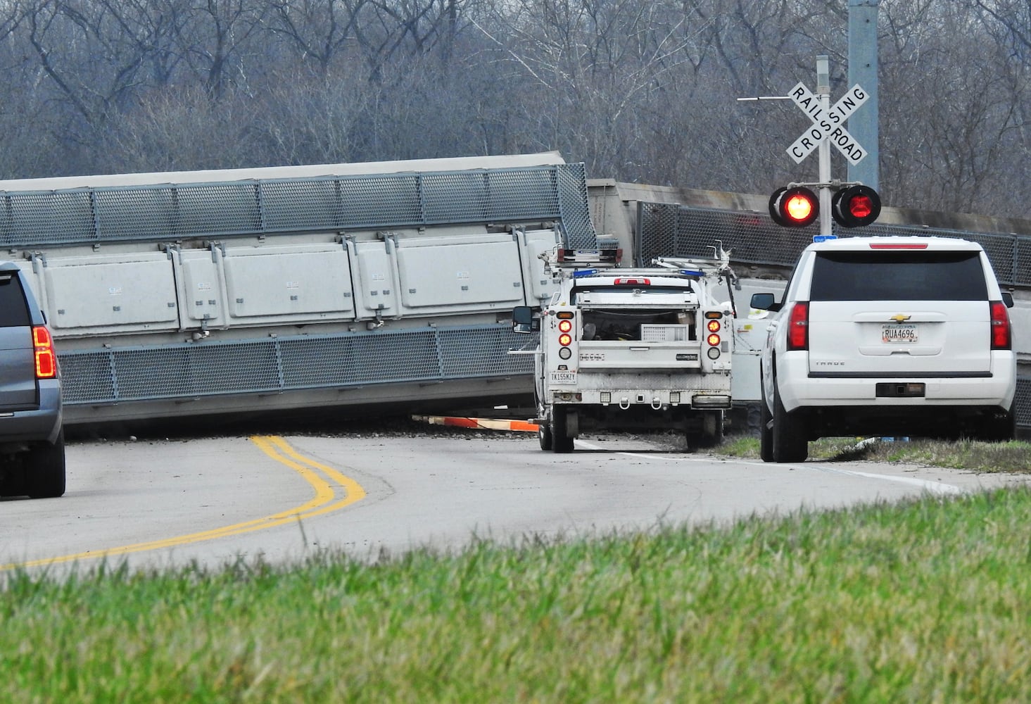 Train derailment in Wayne Twp. Butler County