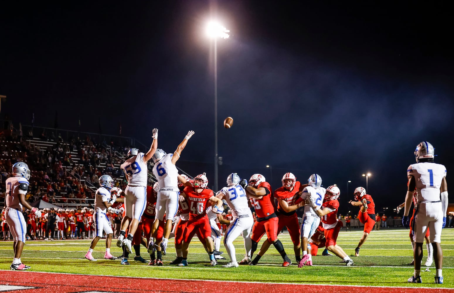 100424 Hamilton vs Fairfield Football