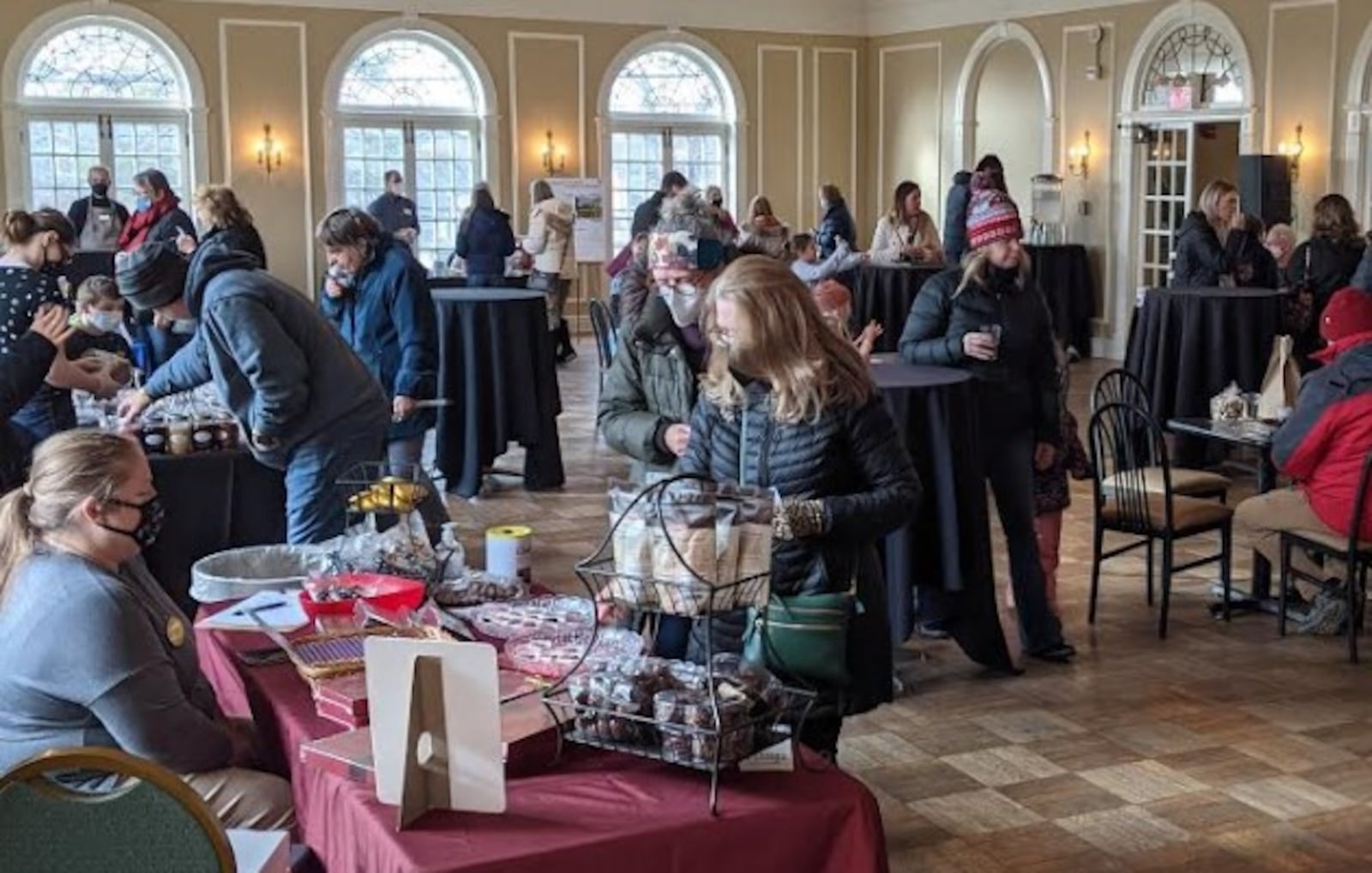 Guests are seen at the 2022 Chocolate Meltdown event in Oxford. It will again take place on Jan. 14, 2023. CONTRIBUTED